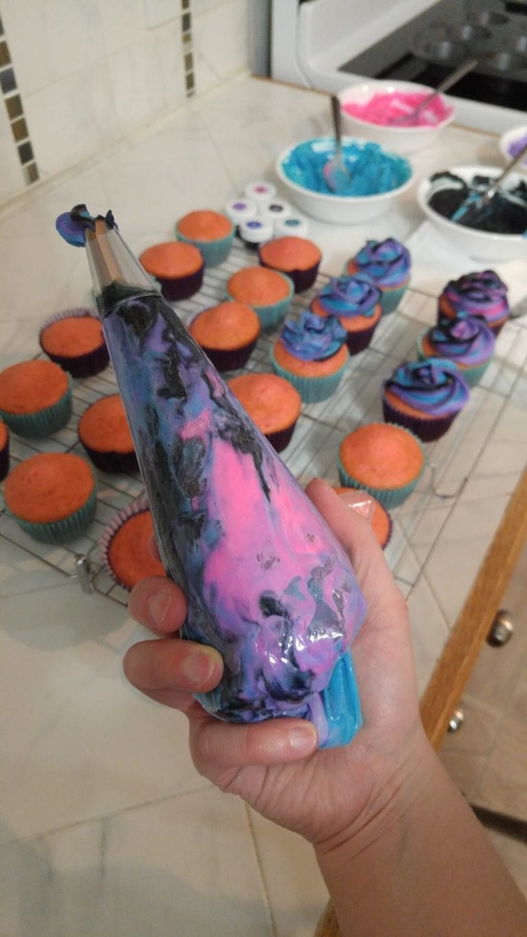 Galaxy Frosting