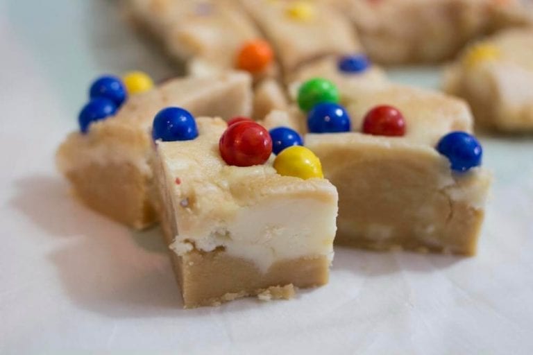 Peanut Butter & White Chocolate Fudge