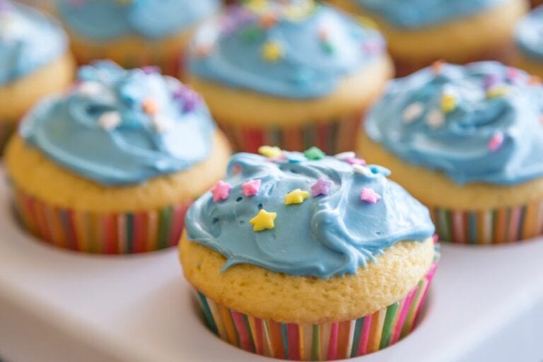 Tray of Cupcakes