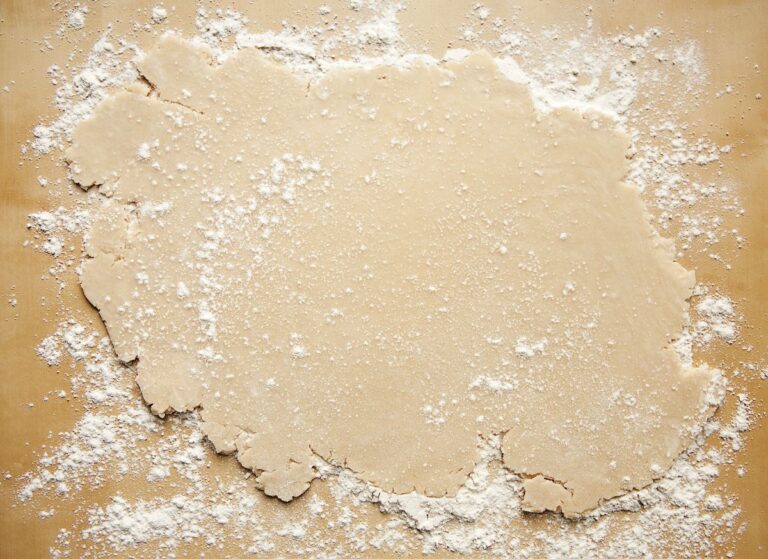 Rolled Out Crumbly Pastry Dough
