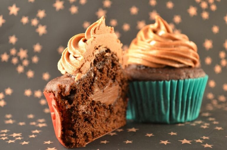 Chocolate Filled Cupcake