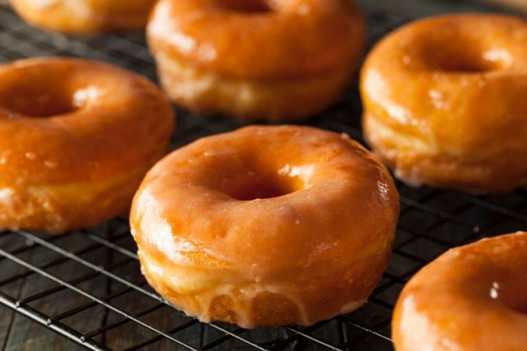 Donuts on Cooling Rack