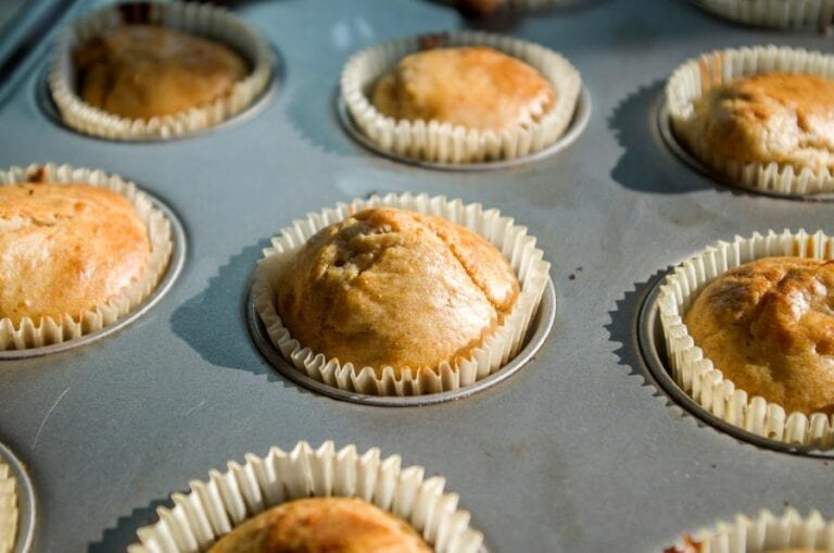 Muffins on Pan