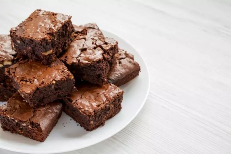 Plate of Brownies
