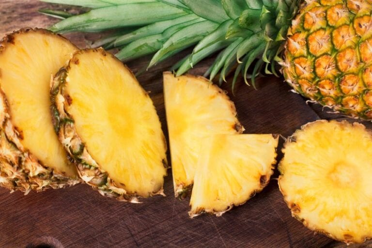 Sliced Pineapple