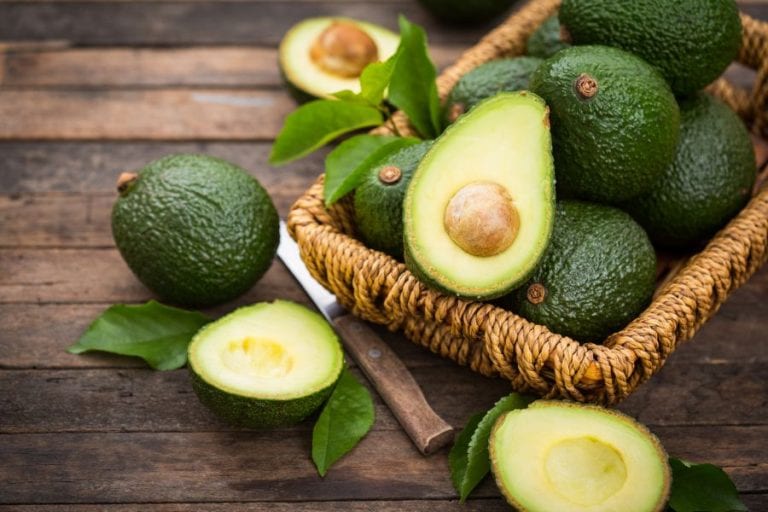 Basket of Avocados