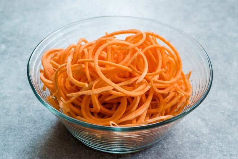 Spiralized Sweet Potato