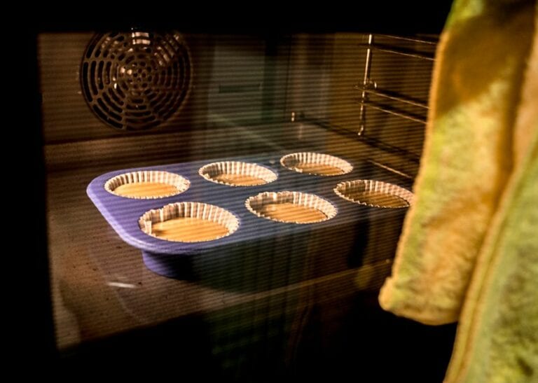 Muffins in Oven