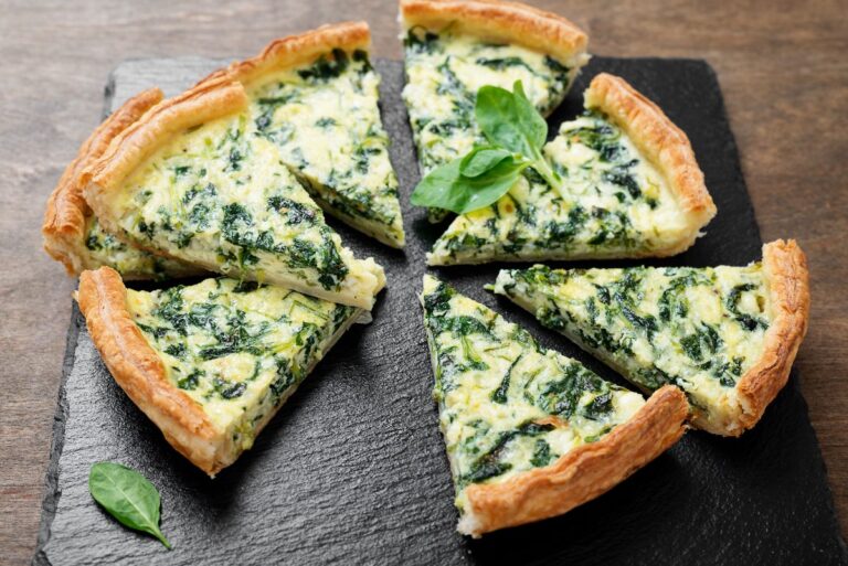 A Fresh Vegetarian Quiche