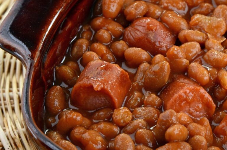 Baked Beans with Hot Dogs