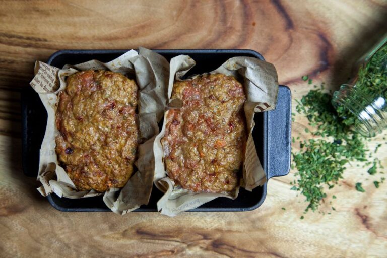 Meatloaf in a Loaf Pan