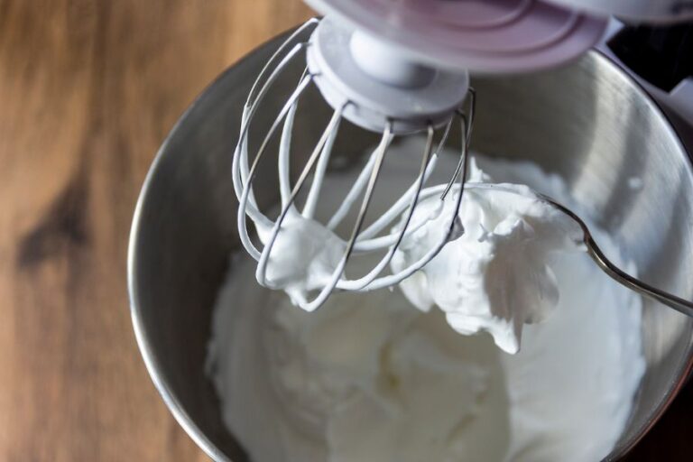 Whisking Egg Whites for Meringue