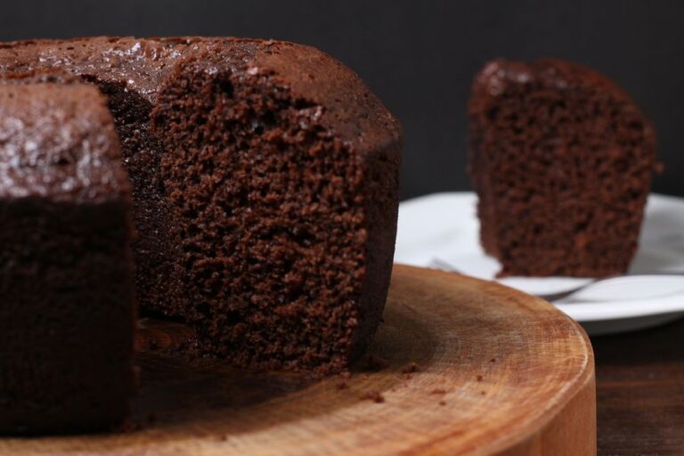 Homemade Rustic Chocolate Cake