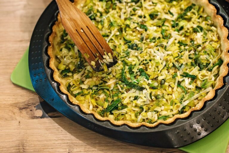 Making a Quiche