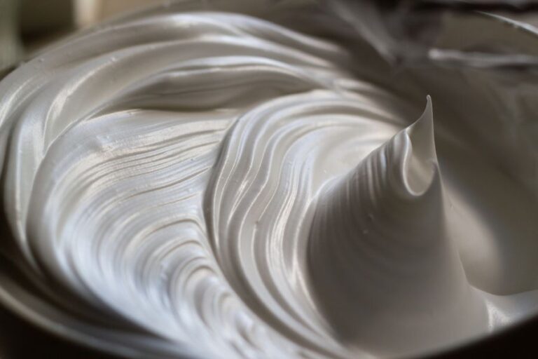 Perfect Peaks in a Whipped Meringue