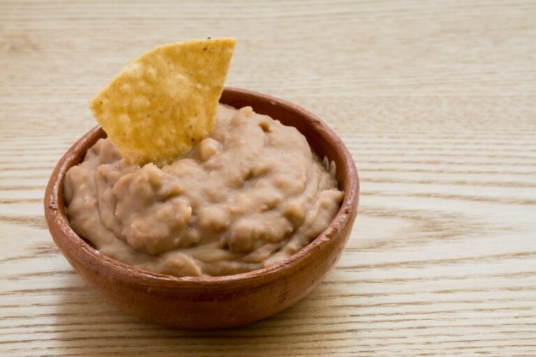 Creamy Refried Beans With Chip