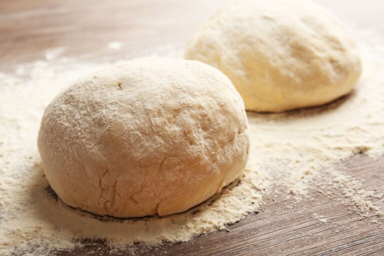 Two Pizza Dough Balls for Bread