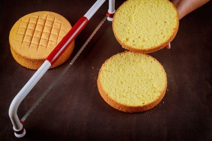 Level Cake 8 Ways to Level a Cake (With or Without Tools) - Baking Kneads, LLC