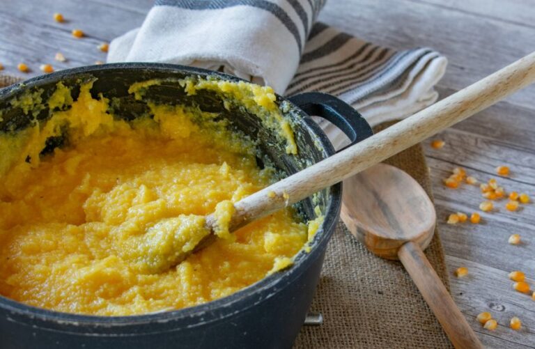 Creamy Pot of Fresh Polenta