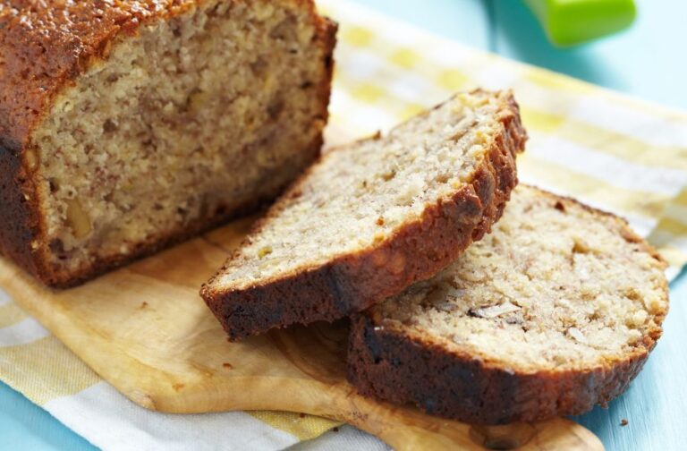 Fresh Loaf of Banana Bread