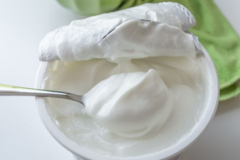 Container of Sour Cream
