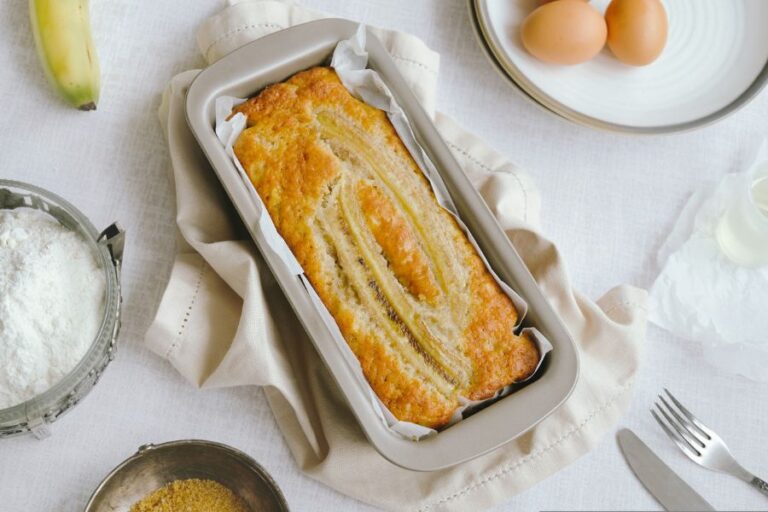 Light Colored Banana Bread