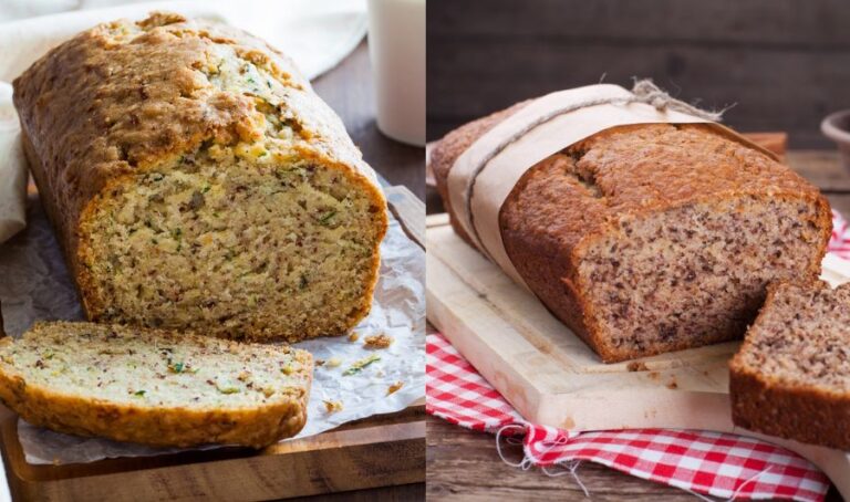 Zucchini Bread vs Banana Bread