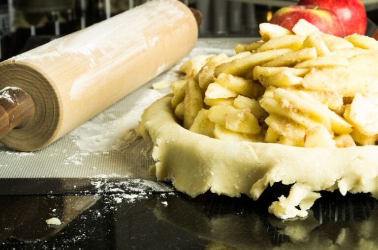 Apple Pie Almost Ready to Bake