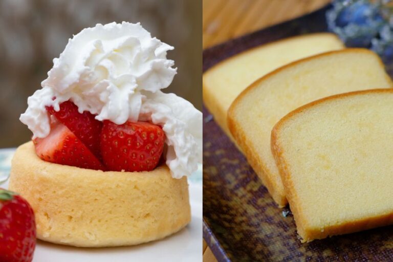 Pound Cake and Shortcake