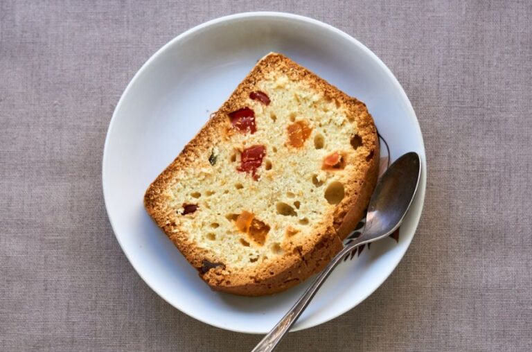 Slice of Fruit Cake