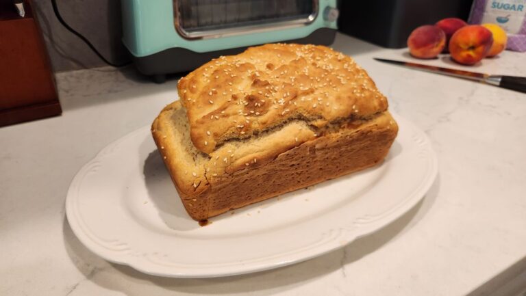 Fresh Bread on a Platter