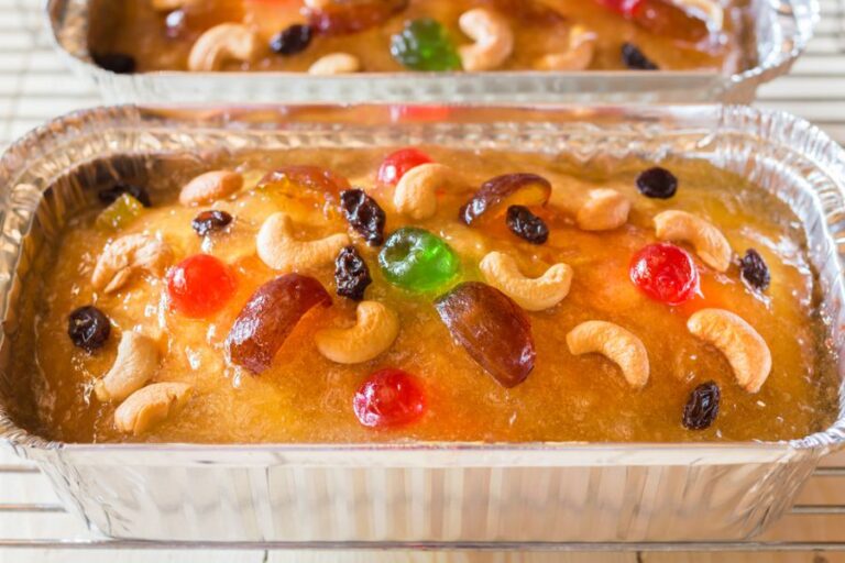Fruit Cake in Pan
