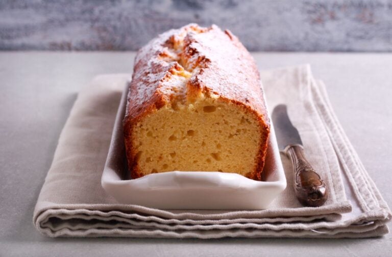 Loaf of Cream Cheese Pound Cake