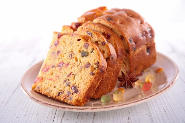 Sliced Fruit Cake