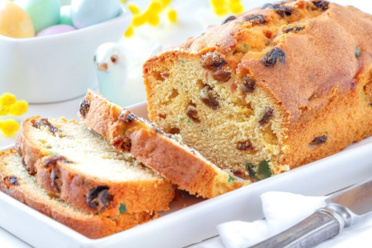 Fruit Cake with Green Cherries