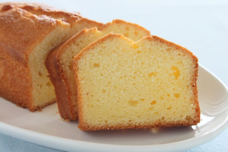 A Fresh Loaf of Pound Cake
