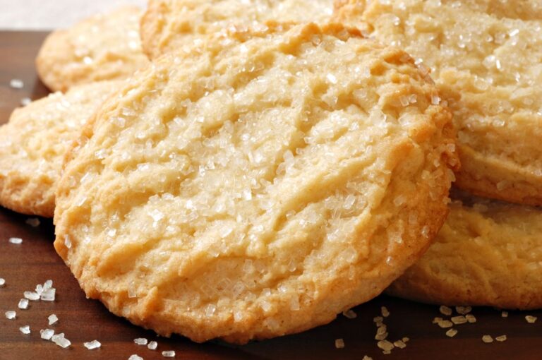 Fresh Sugar Cookies Up Close