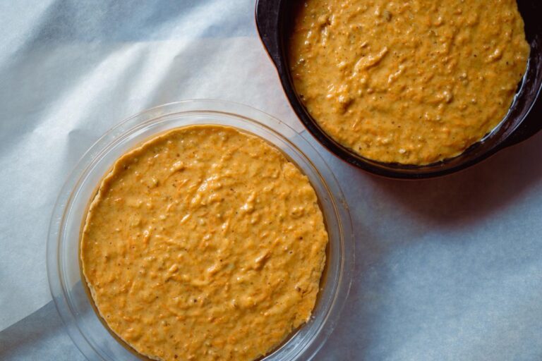 Carrot Cake Batter