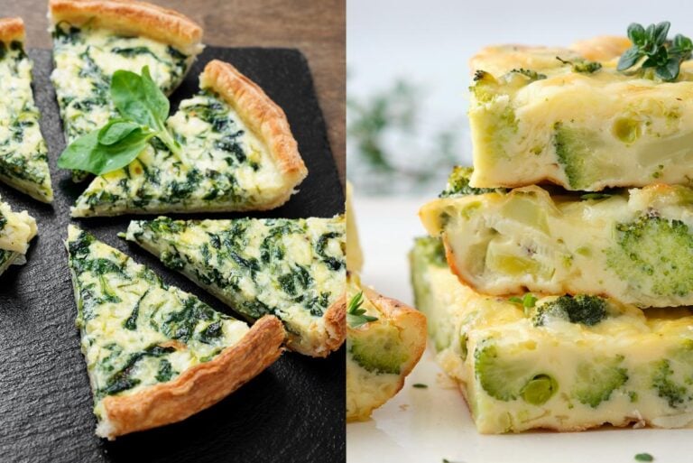 Quiche vs Frittata