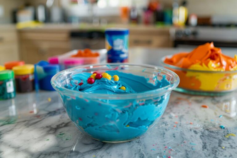 Adding Food Coloring to Cake Batter