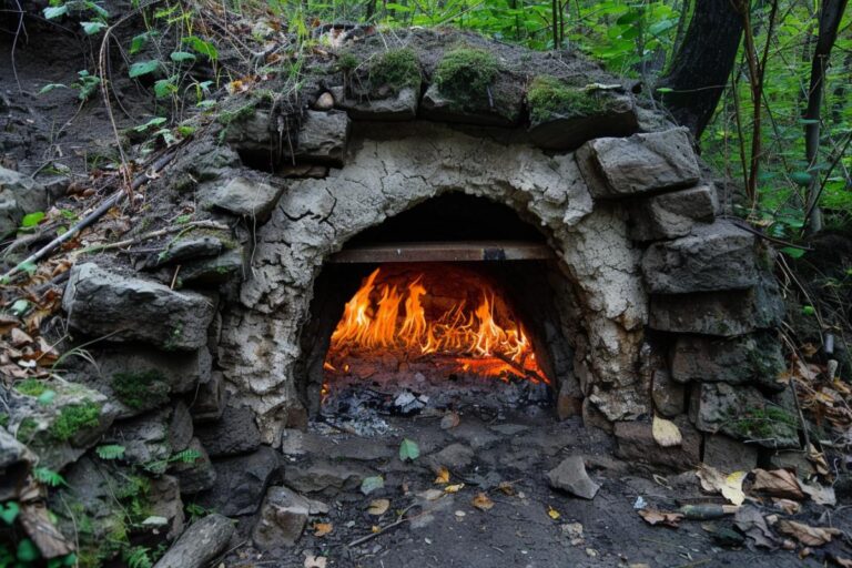 An Old Pit Oven