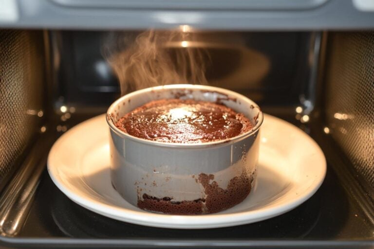 Mug Cake in the Microwave