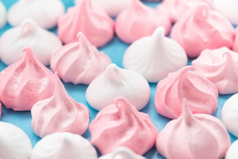 Swiss Meringue Kiss Cookies